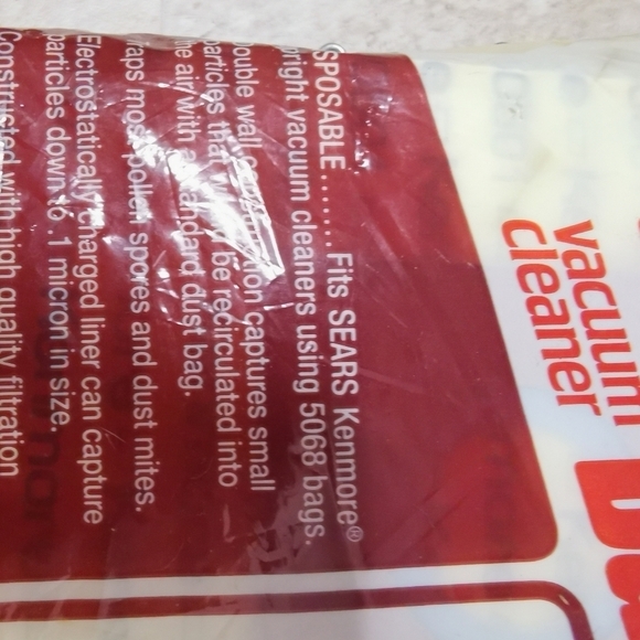 Sears Kenmore Vacumm bags - Picture 3 of 4
